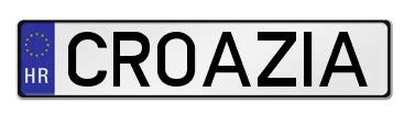 targa sk croazia